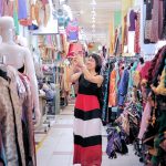 Japanese Blogger Megumi Nakazawa at Tekka Centre Singapore