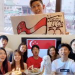 Singaporeans in Japan celebrating National Day